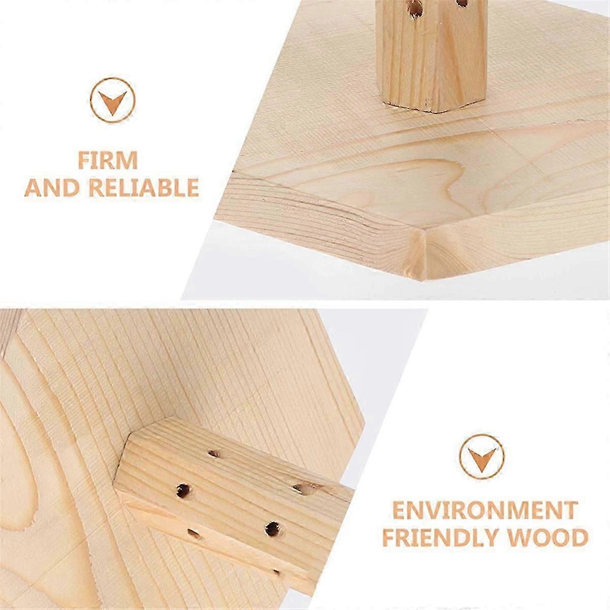 dessert theme lollipop stand with wooden container