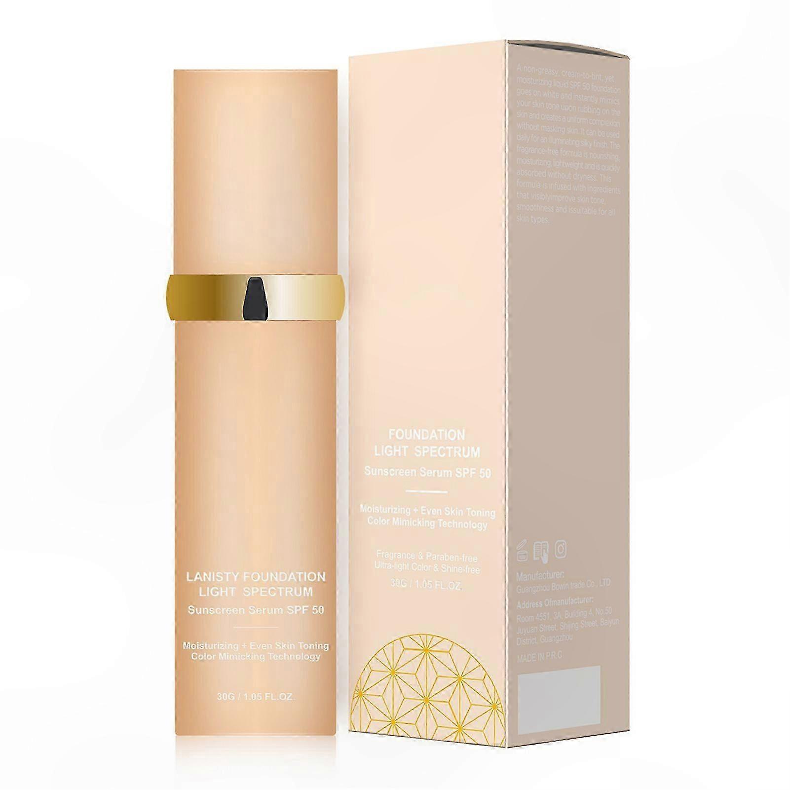 SPF50 Anti-Aging Moisturizing Concealer with Color Adapt Technology for Sun Protection and Skin Hydration