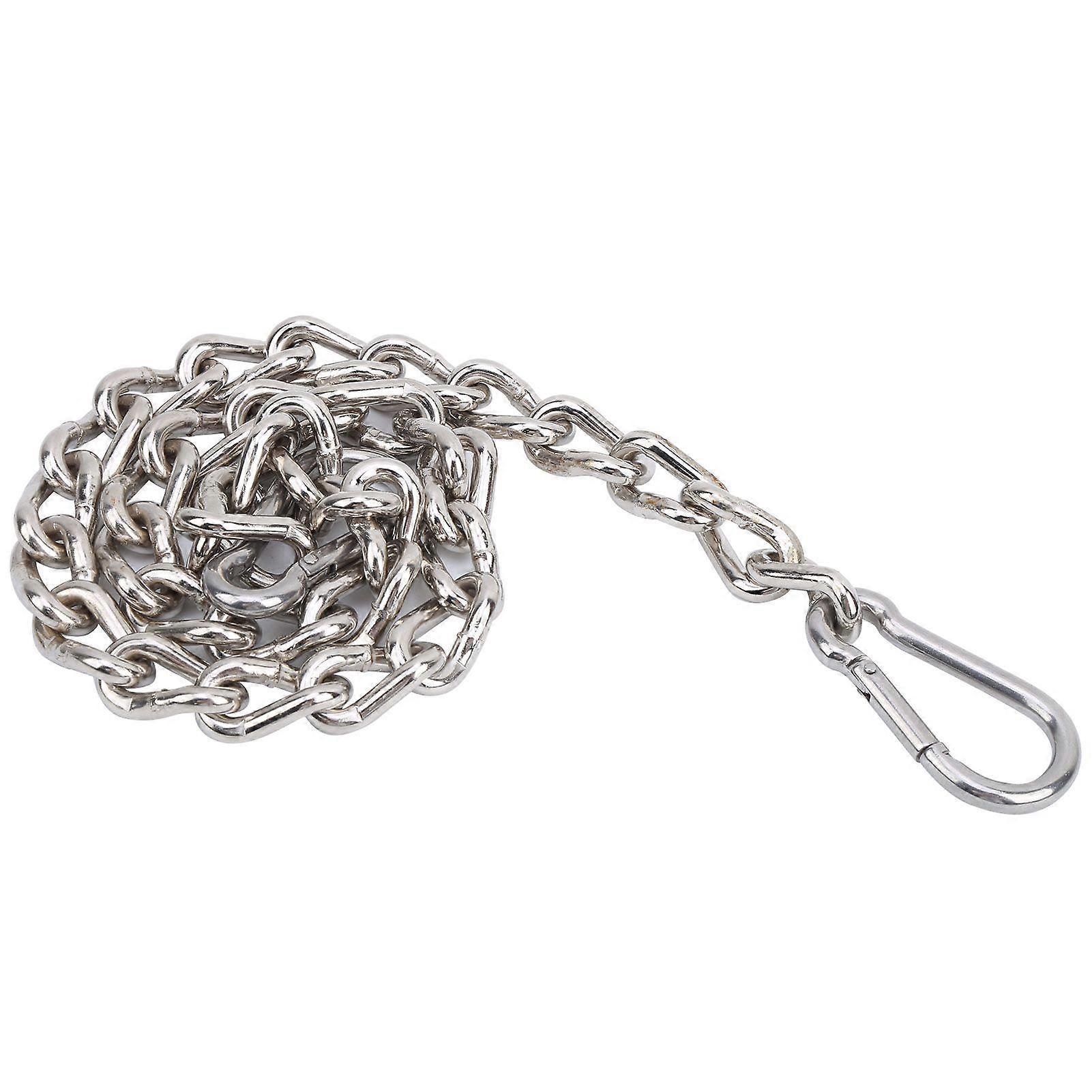 Outdoor LoadBearing Extension Chain Swing Sandbag Hanging Chain with Carabiners