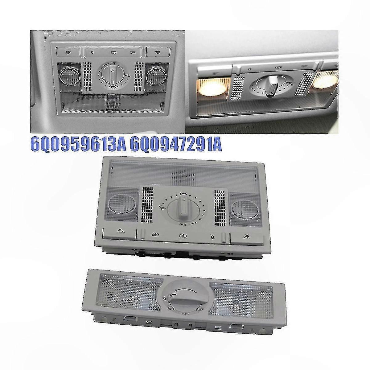 Front and Rear Dome Reading Lights for 9N Vehicles 2002-2010 EU-Compatible Seat