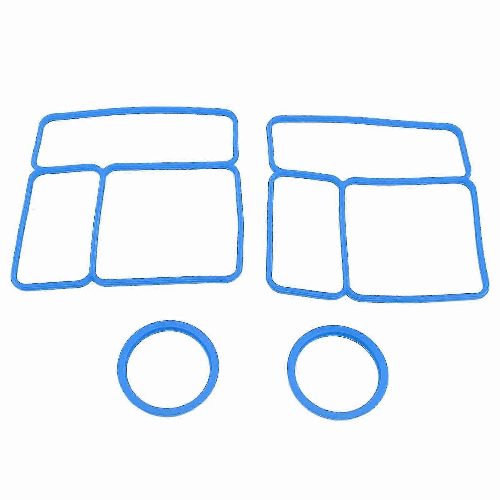 2er-Pack Deckeldichtung für Omiebox Silikon auslaufsichere Lunchbox Luftdichter Austausch der Dichtung von Lebensmittelbehältern
