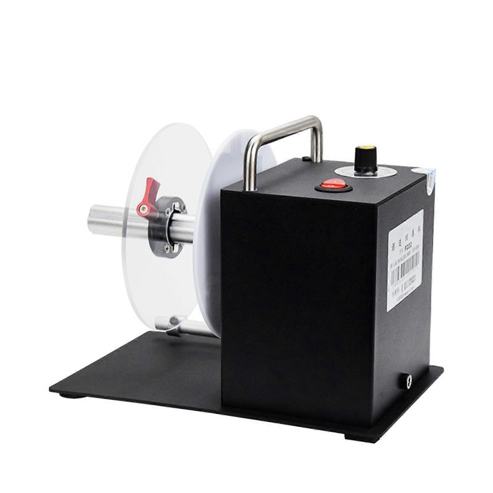 Automatic Label Rewinder for Stickers and Tags, Max Width 80mm, Max Diameter 138mm, Ideal for Self-Adhesive Labels