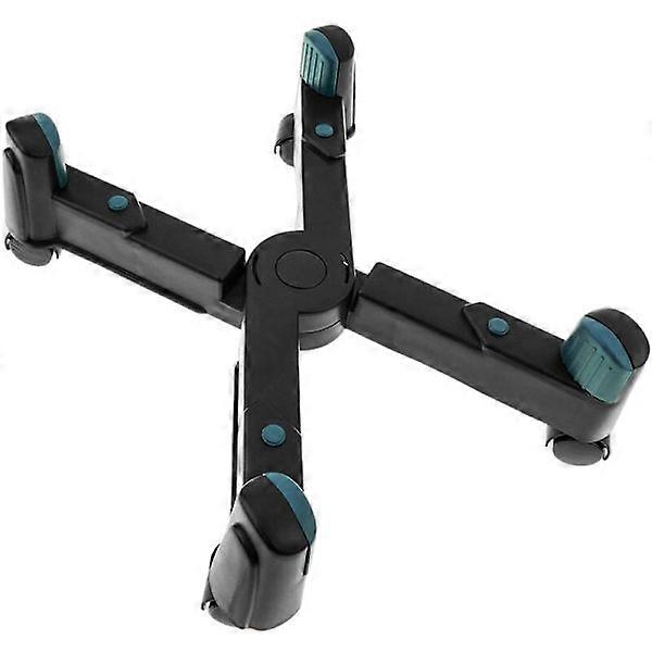 Plastic Computer Stand with Wheels and Adjustable Height from 80 to 250 mm