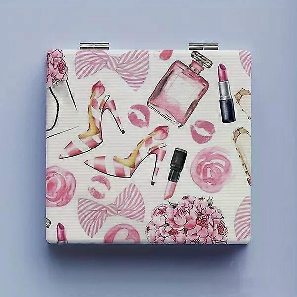 Makeup mirror with two-way design, suitable for daily and special occasions