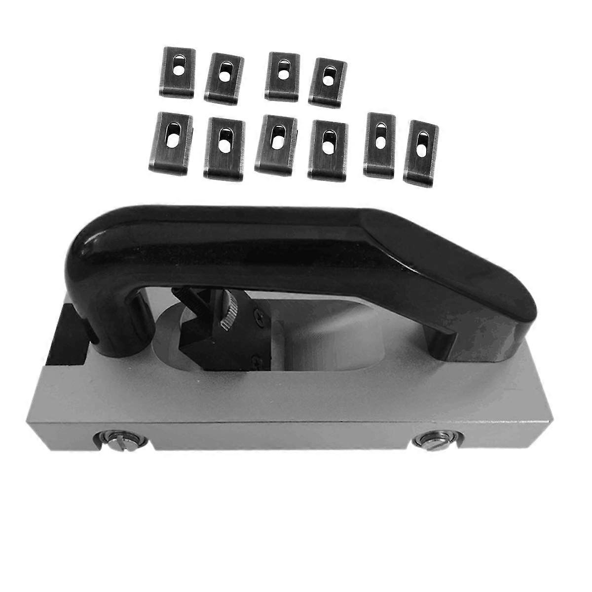 U-Type Blade Wheeled Vinyl Groover Floor Grooving Slotting Pull Hand Flooring Tool Slotter PVC Viny