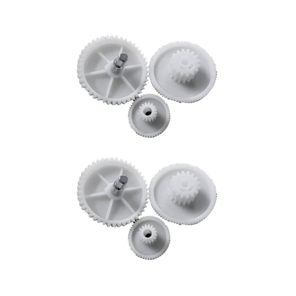 6PCS Household Meat Grinder Plastic Gears Replacement S/M/L Gear for Household Meat Grinder Repair