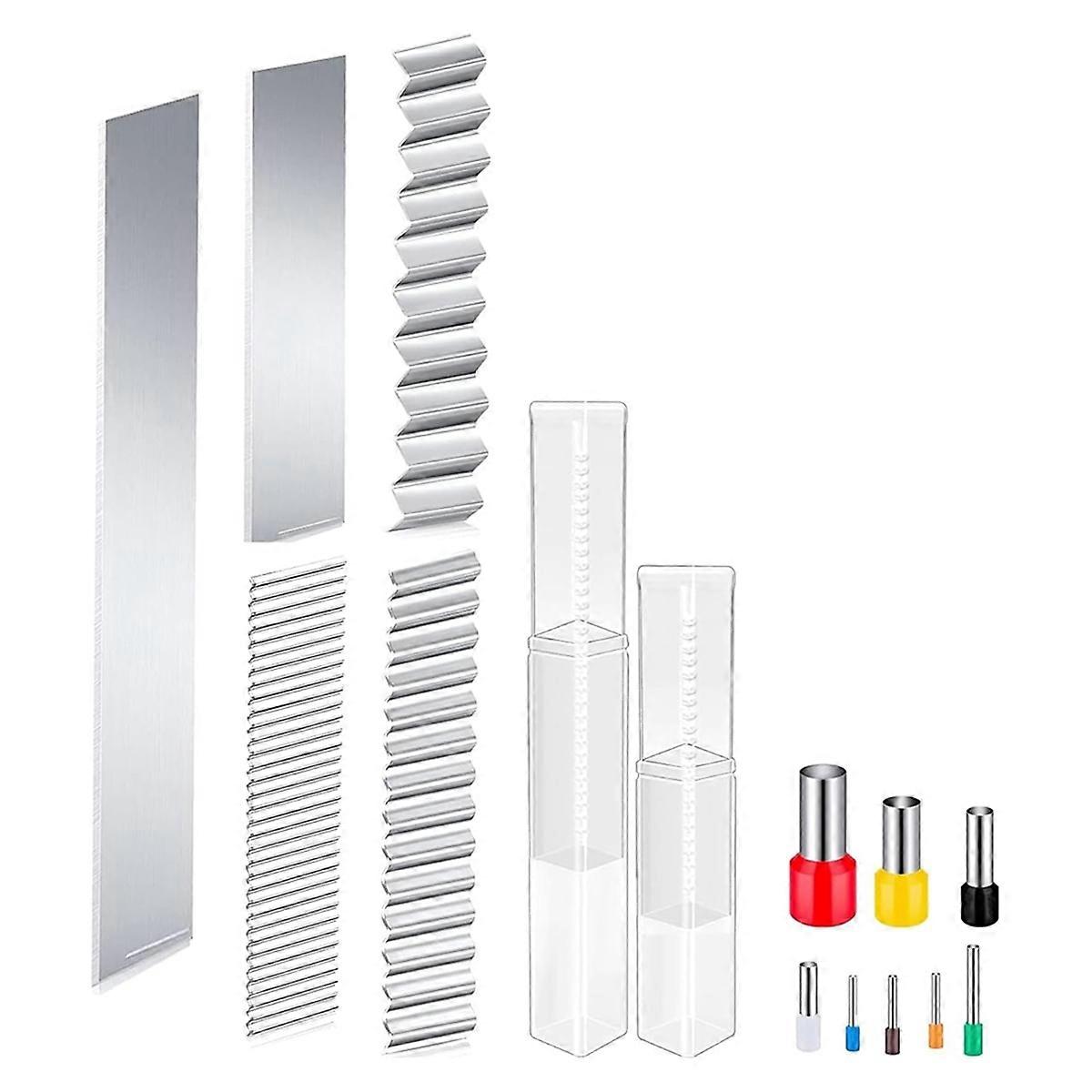 5 Pcs Flexible Polymer Clay Cutters, Clay Blade Polymer Clay, Clay Slicer Blade with 8pcs Round Circle Shape Cutters