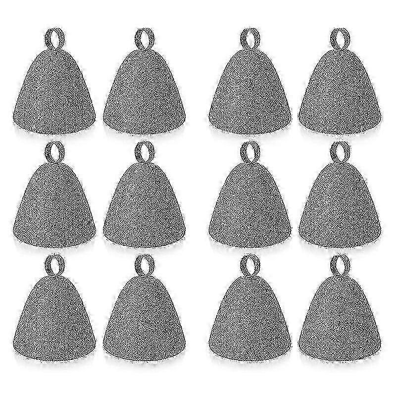 12-delt badstuhodebeskyttelsessett badehette med filtmateriale for dampbad og dusjbruk utgave 0909