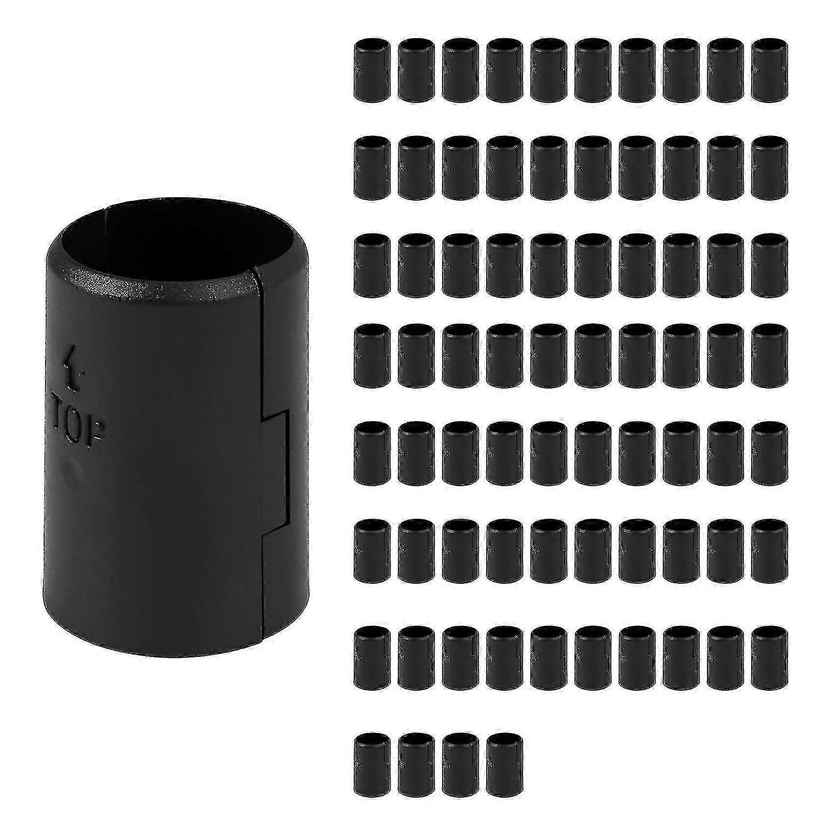 74-packs Wire Shelf Clips Wire Shelving Shelf Lock Clips Pour 1 Pouce Post-Shelving Sleeves Replacem-l-YUHAO