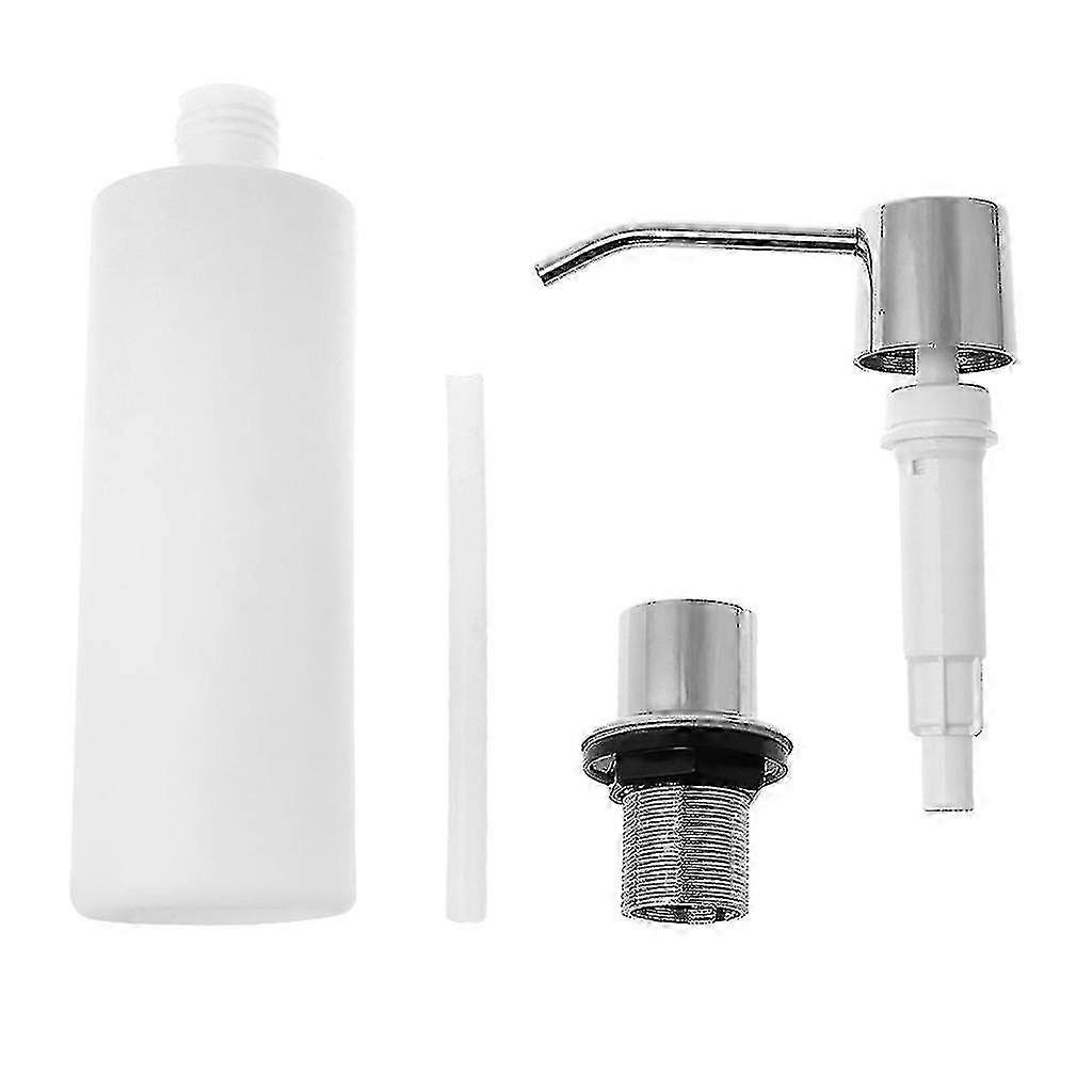 Hand Pressed Soap Dispenser 300ml Built-in for Liquid Detergent Installation