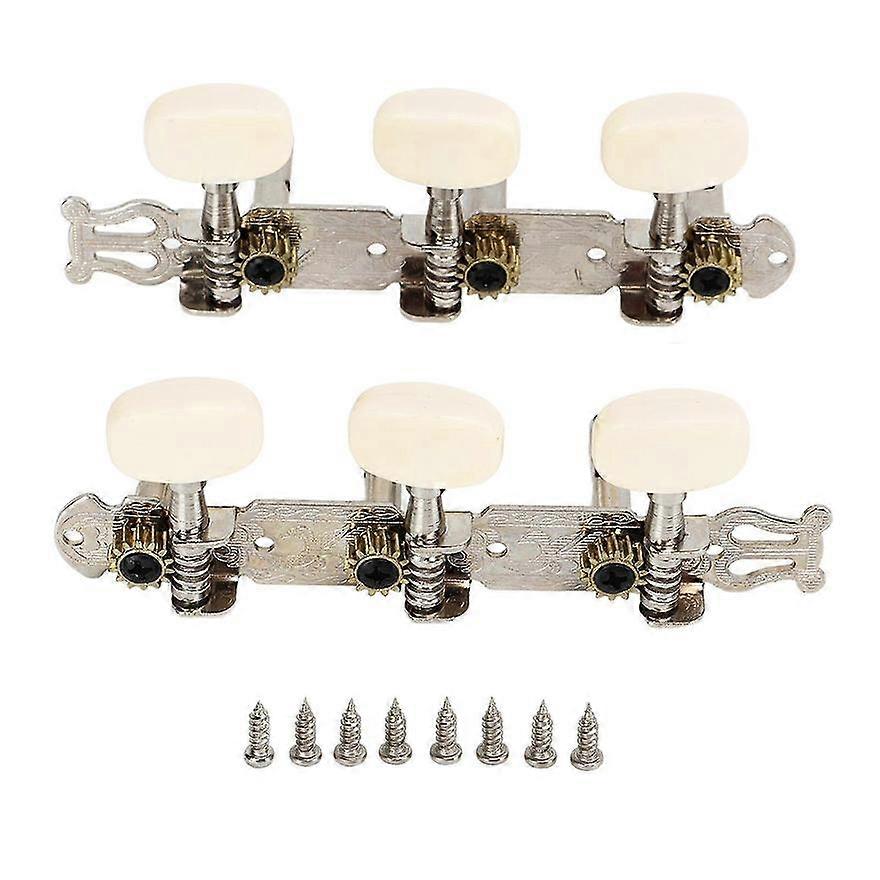 Stable Guitar Tuning Pegs Easy Installation for 6 String Guitar