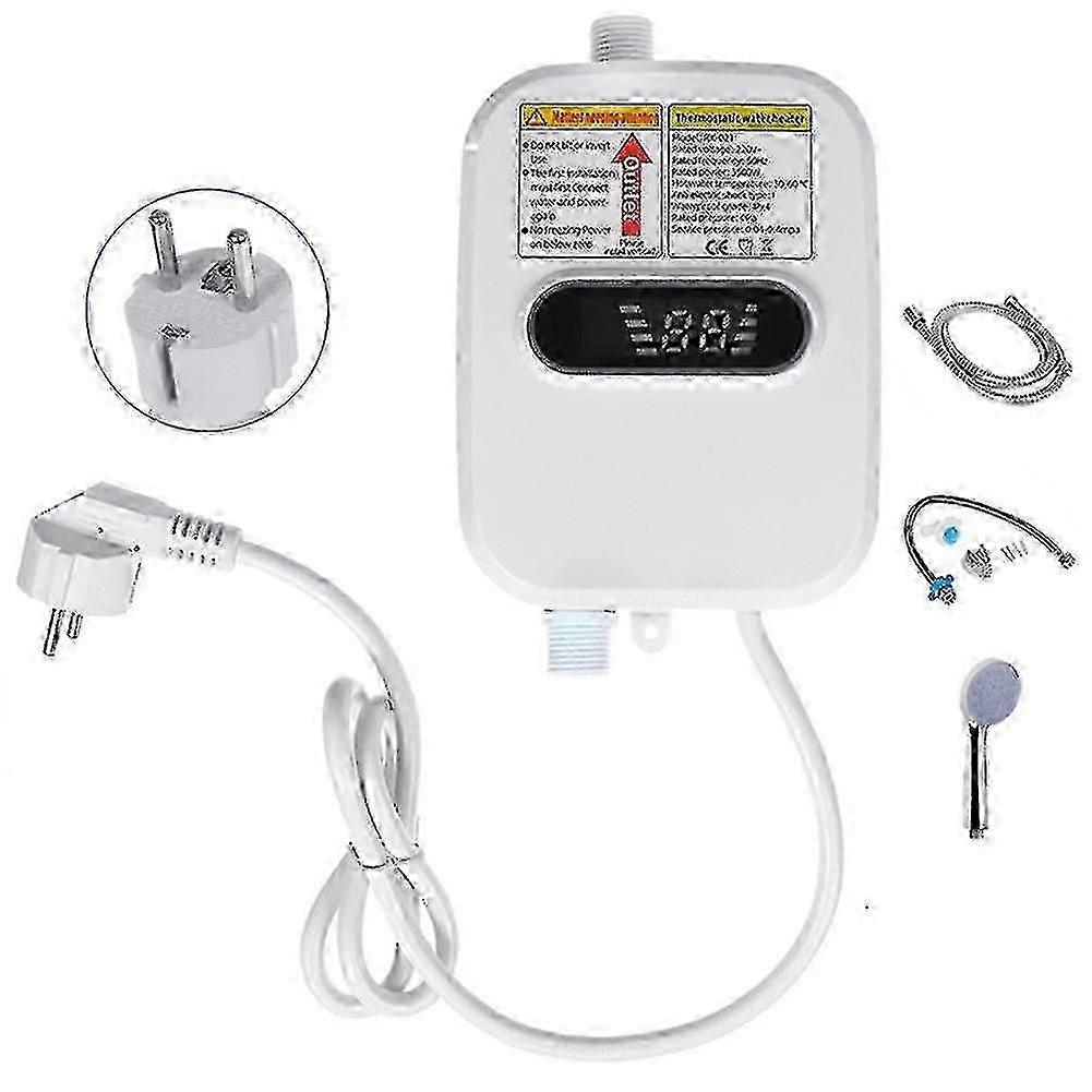 2025 3500w Electric Thankless Instant Hot Water Heater 220v Bathroom Faucet Tap Heating 3 Seconds Instan