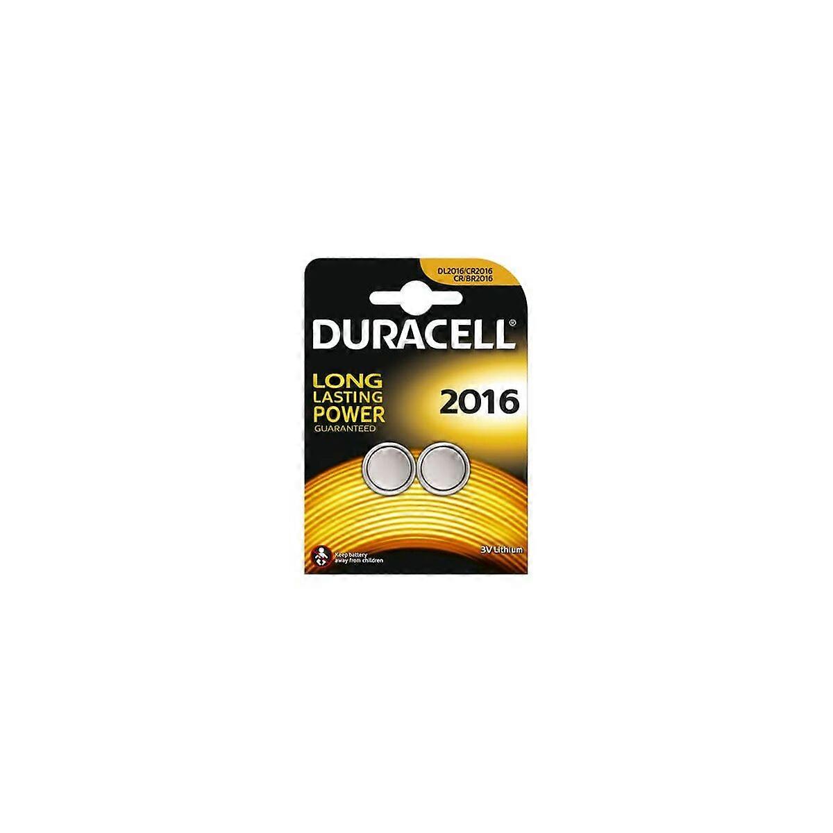 Button battery DURACELL DL2016 K2 3 V (10 Units)