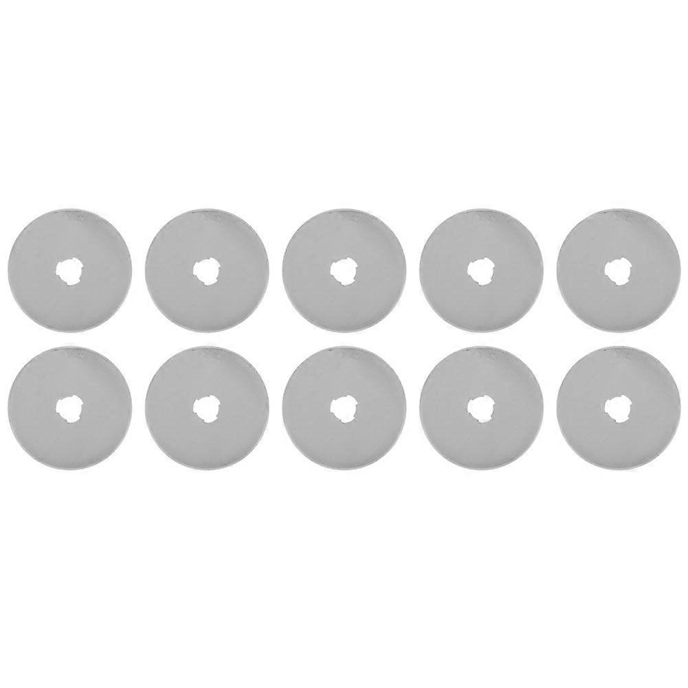 10Pcs Roller Wheel Round Knife Blade Replacement Kit Rotating Hand Tool Accessories 45mm