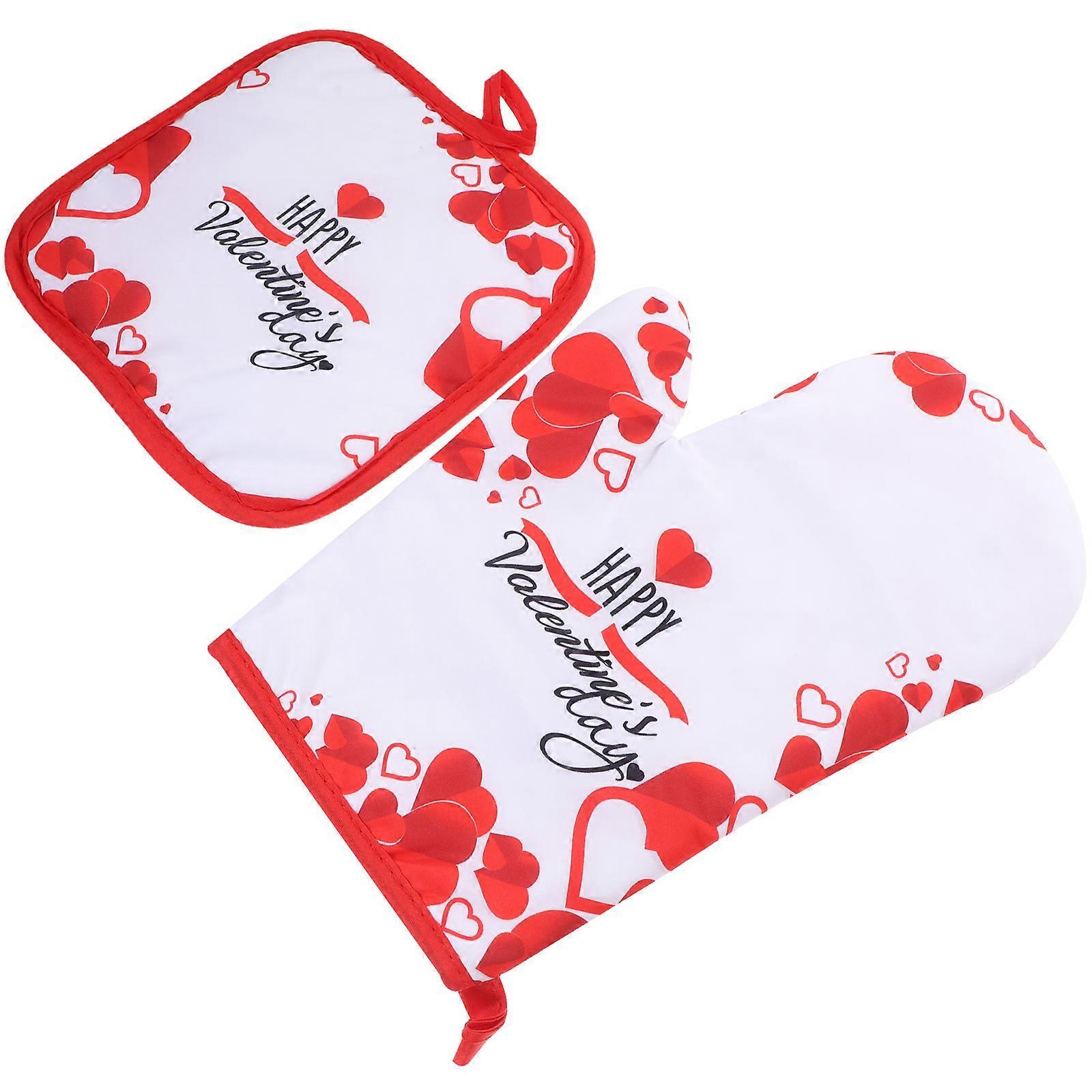 Isolated Gloves Kitchen Insulation Pad for Baking Oven 1Set Assorted Color