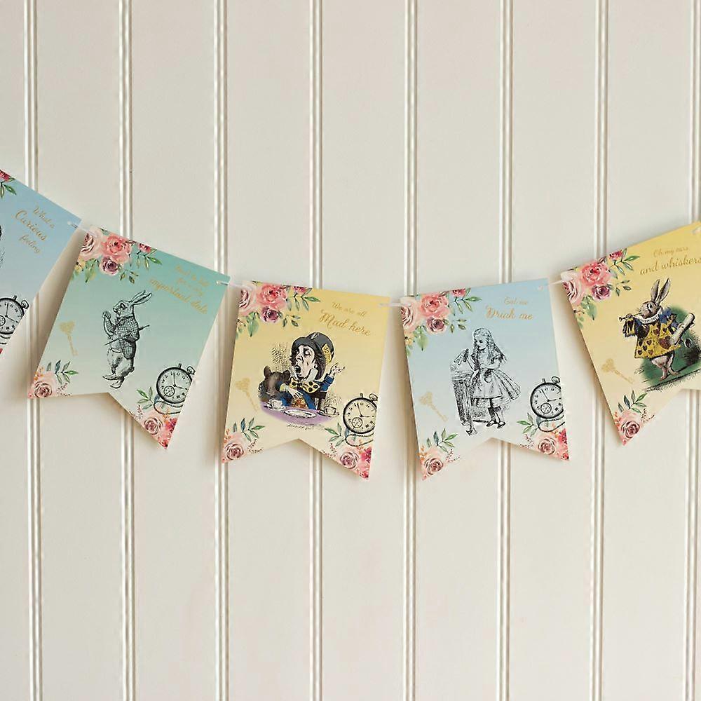 Alice in Wonderland Bunting