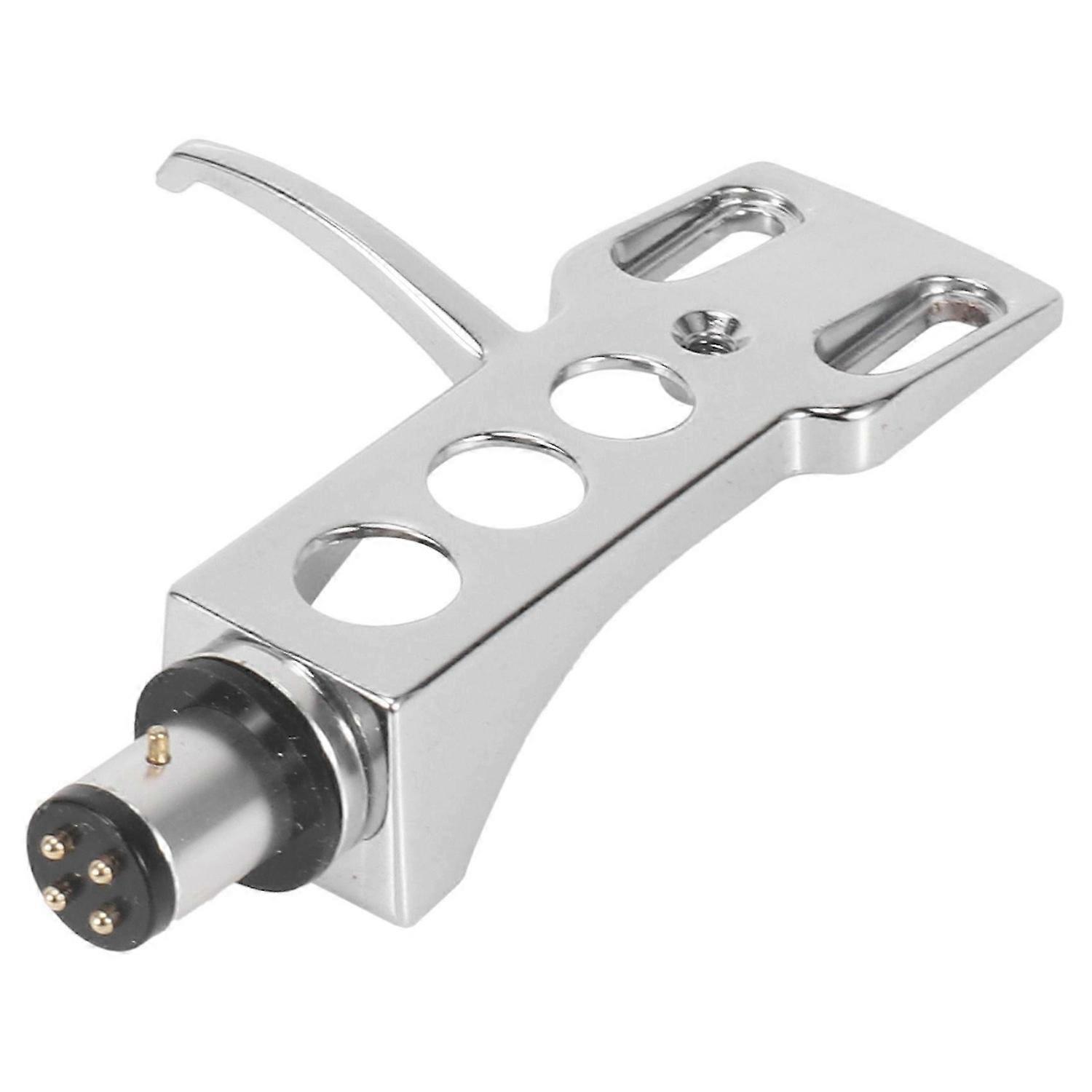 Universal LP Disc Record Player Phono Turntable Headshell 4-Pin Aluminum Alloy with OFC Leadwires fo