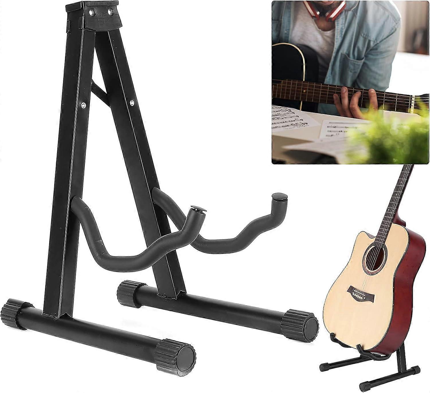 Guitar Stand AFrame Display Holder Portable Sturdy For Studio And Home Storage Supplies