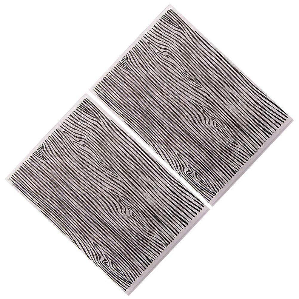 DIY Embossing Templates Plastic Stencil for Decoration 2Pcs Bump Dies