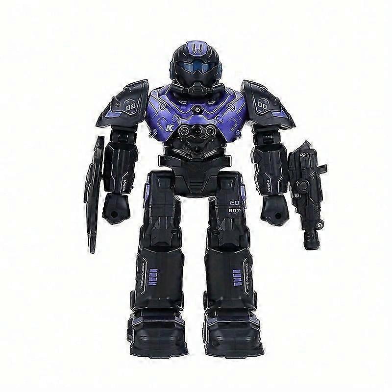 Telecomandă RoboCop Telecomandă cu infraroșu Robot de programare inteligentă cu jucărie de sunet și lumină