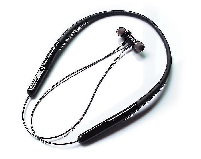 Neck-mounted Wireless Bluetooth Sports Headsetblack
