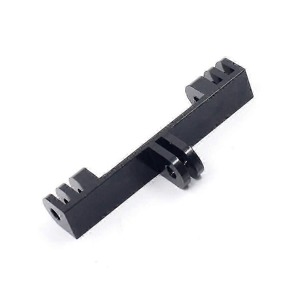Aluminium Twin Dual Mount Adapter til GoPro Hero 4 5 6 7 8 9 Sort Sølv Session
