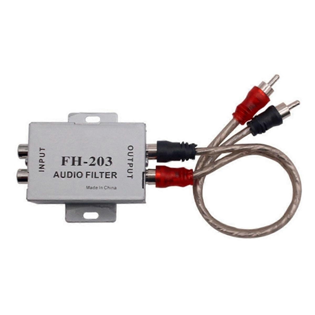 Ground Noise Isolator, Amplifier Noise Filter for Car Stereo & Home Stereo,Car Stereo Noise Suppress