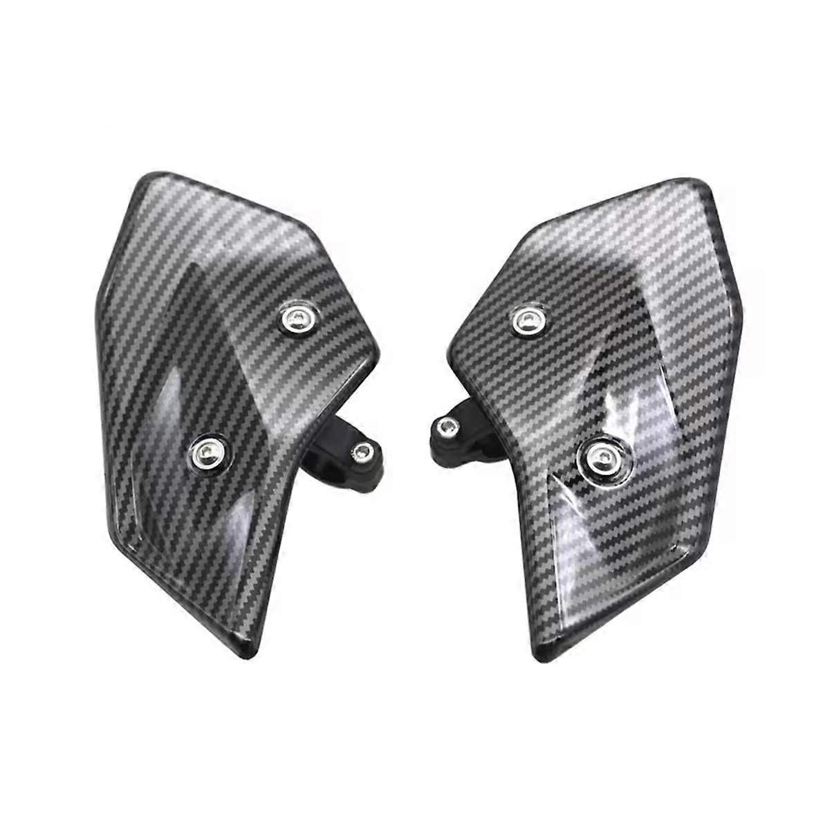 Motorcycle Fairing Side Wing Deflector Windshield for V85TT V85 TT 2019-2025 Carbon Fiber Pattern