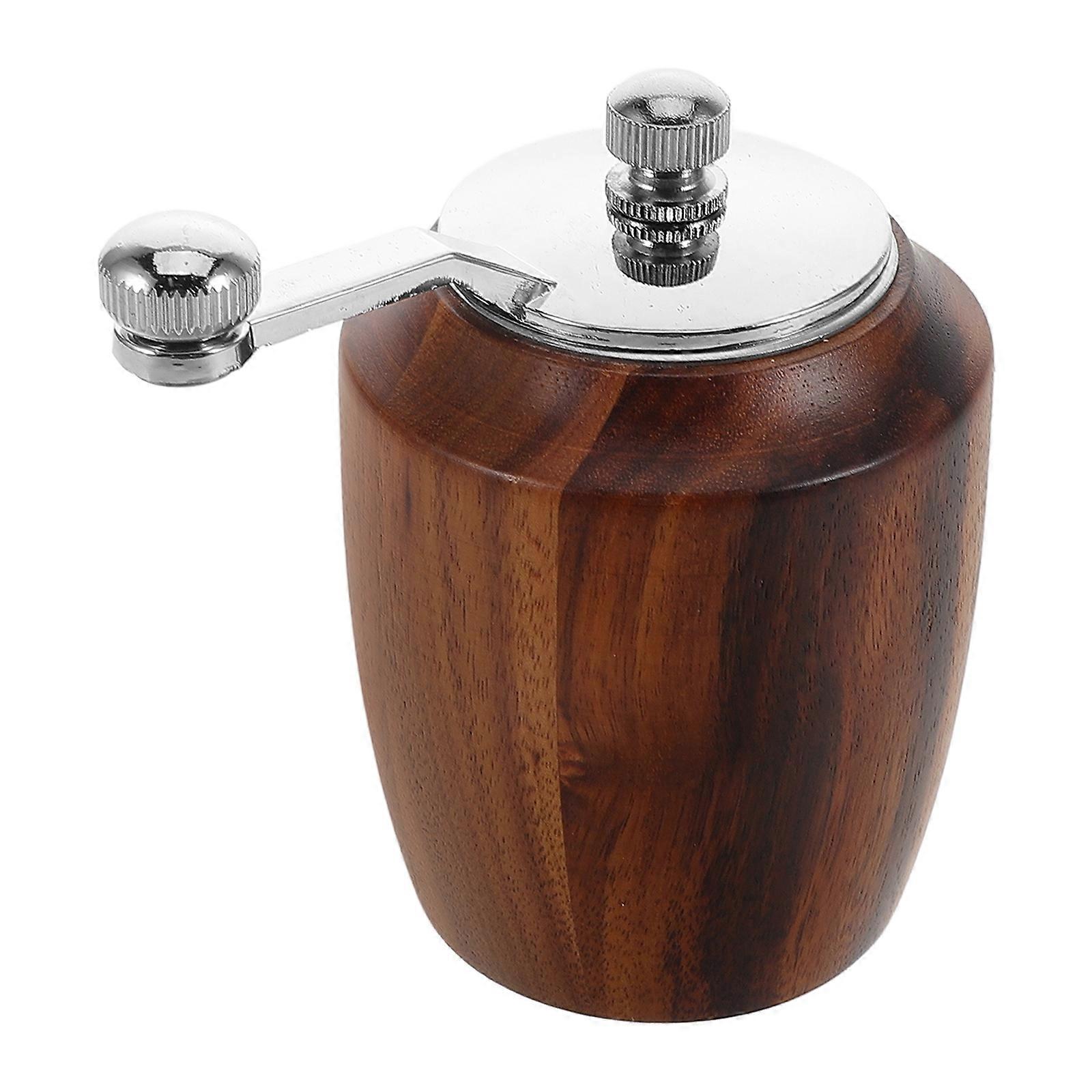 Mini Salt Grinder Hand-Operated Pepper Grinder Suitable For Cooking Enthusiasts Indoor Cooking Multi Portable Use 4Pcs