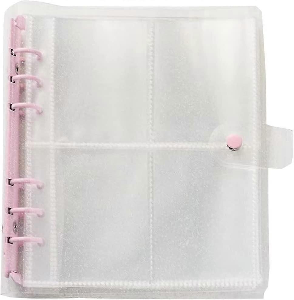 3 بوصة 200 جيوب محمولة ألبوم الصور الكتب الصفحة الرئيسية صورة حالة تخزين 6 حلقات الموثق غطاء دفتر ملاحظات قابل لإعادة التعبئة اسم بطاقة الصور حامل بطاقة الهوية (لامعة P