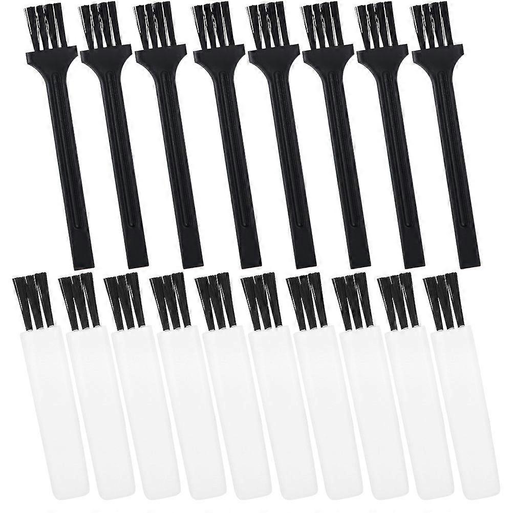 Small Clean Brush Kit Plastic For Car Dashboard Coffee Grinder 30Pcs