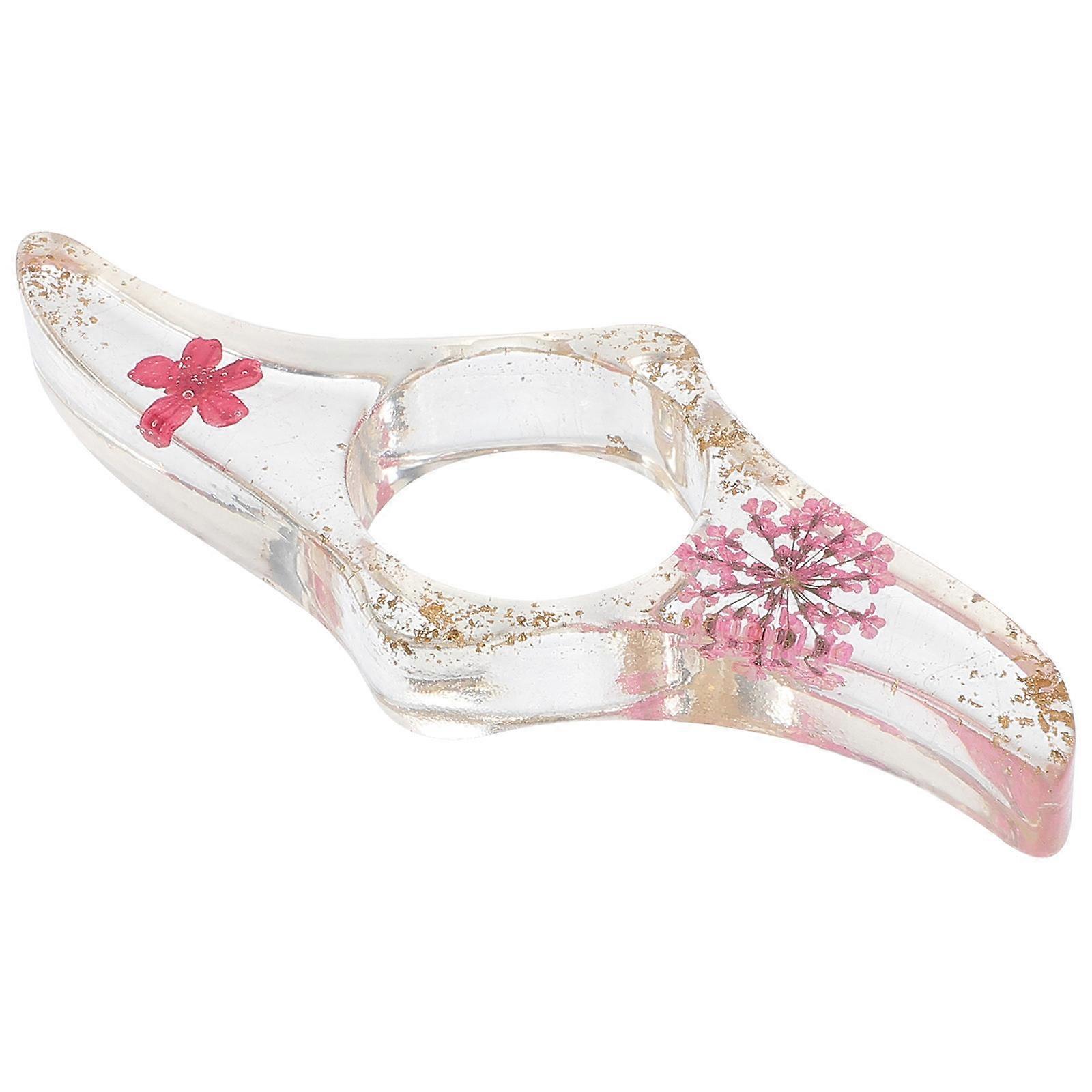 Purple Plastic Page Holder for Reading 2Pcs Thumb Book Page Holder