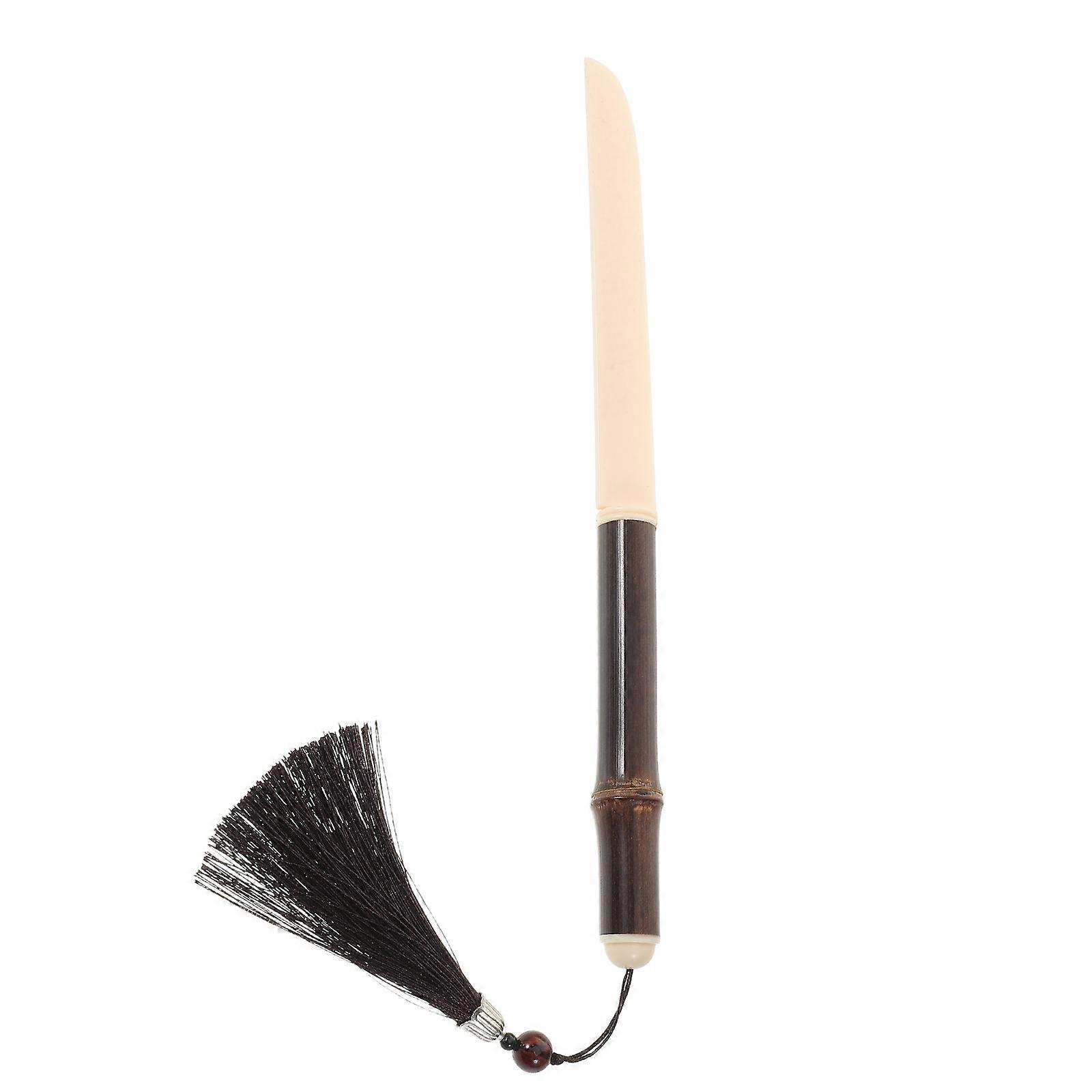 Traditional Chinese Paper Cutter for Letter Opening Bamboo Handle Tool