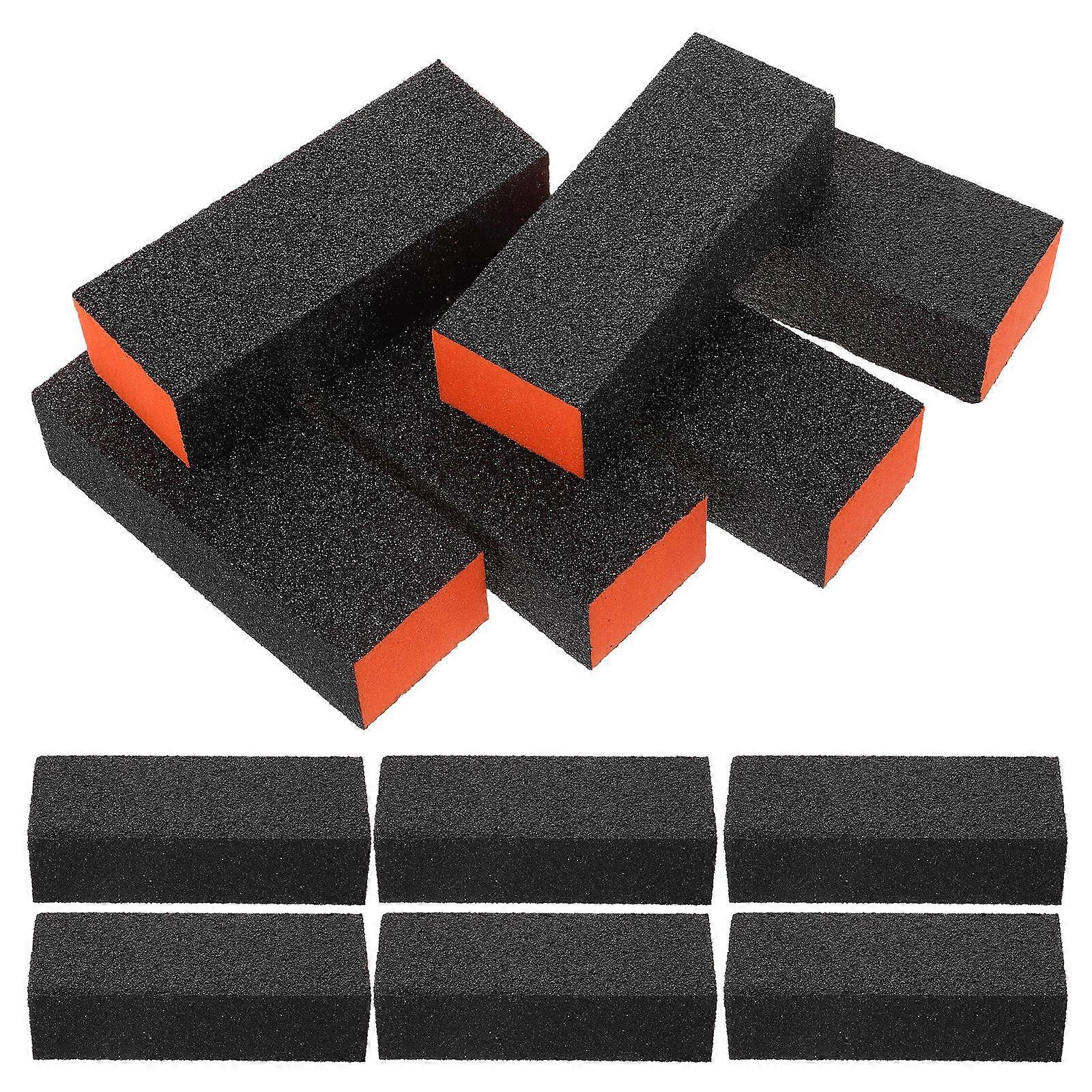 Nail Shine Buffer Nail File Sponge Material For Shaping And Polishing 3.7×1.4×1in 20Set