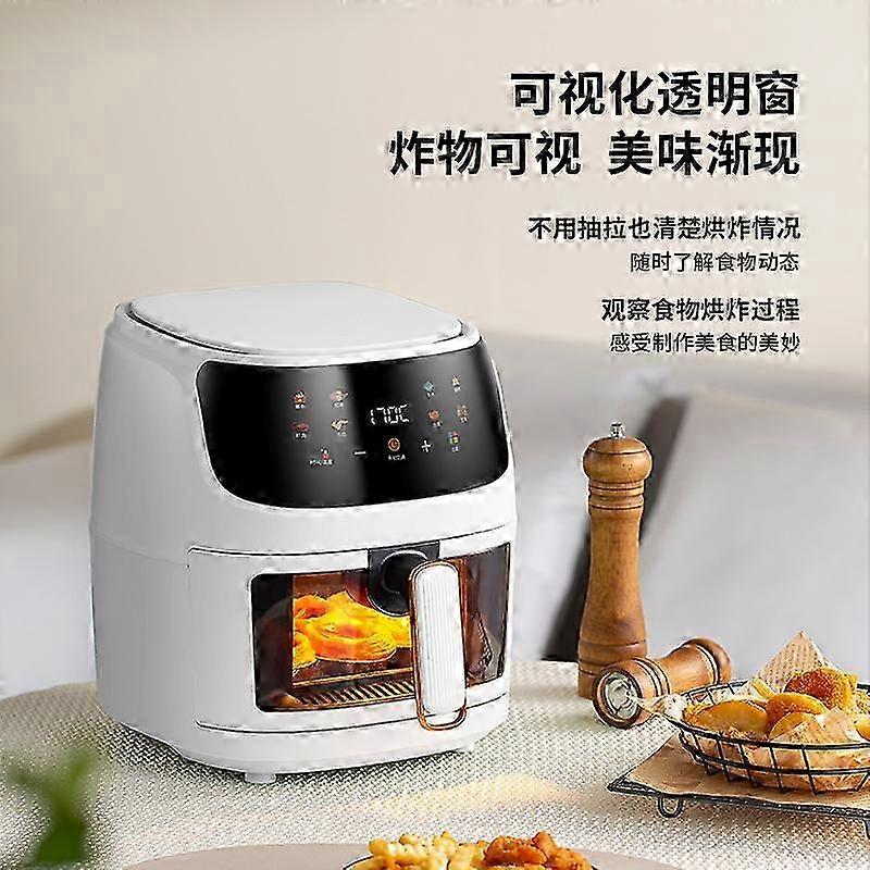 Air Frying Home Multi-function Intelligent 6L Visual Color Screen Touch Large Capacity Air Fryer Freidor De Aire 2025