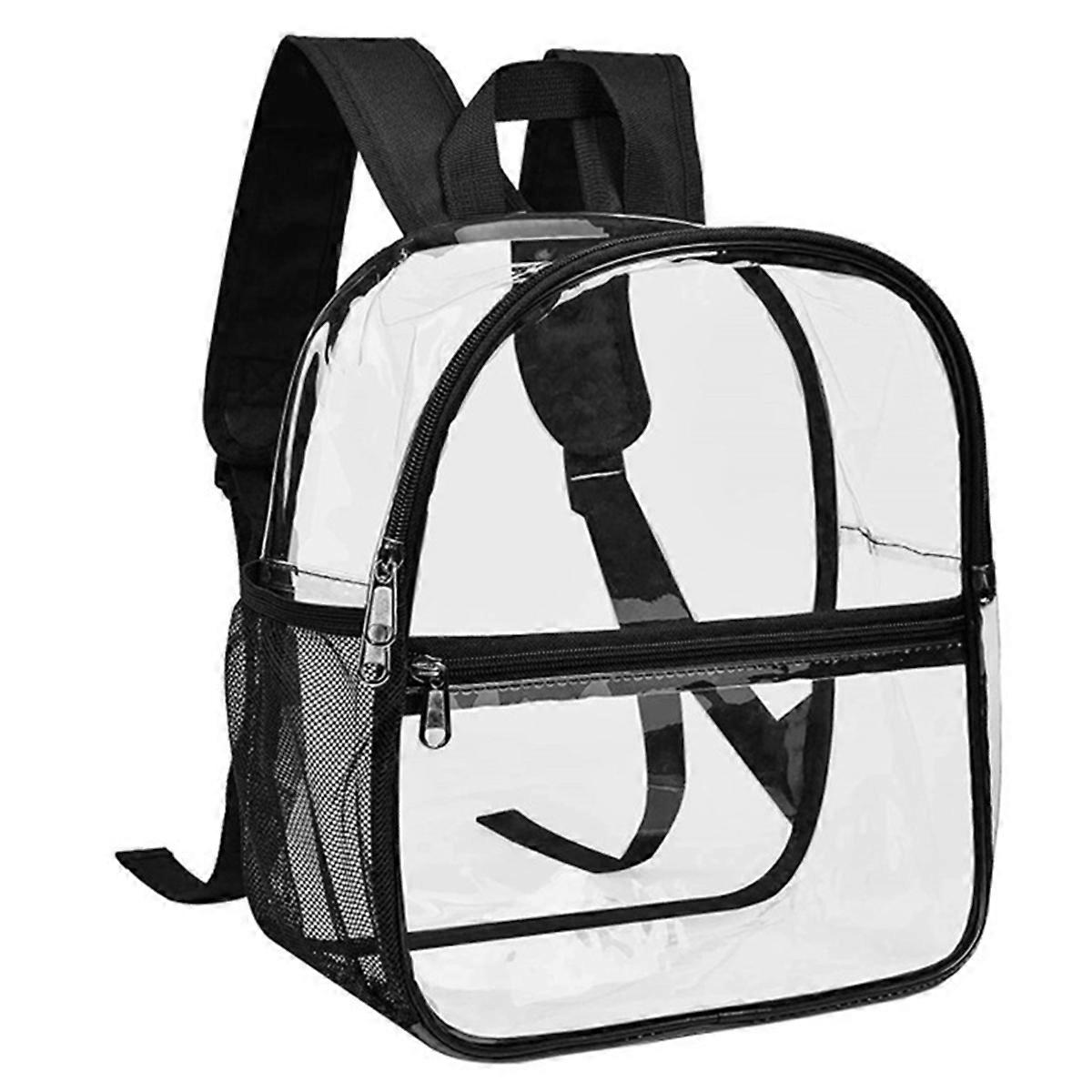 Stadium-Approved Clear Transparent Backpack for Events/Travel