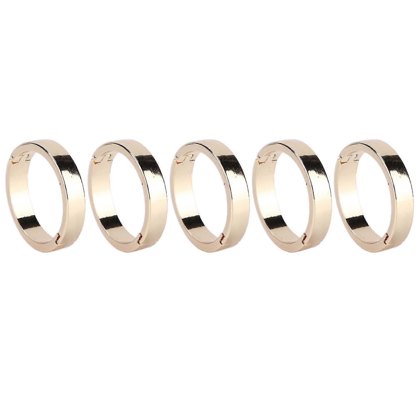 5pcs Round Alloy Carabiner Buckles for 25mm Spiral Notebooks