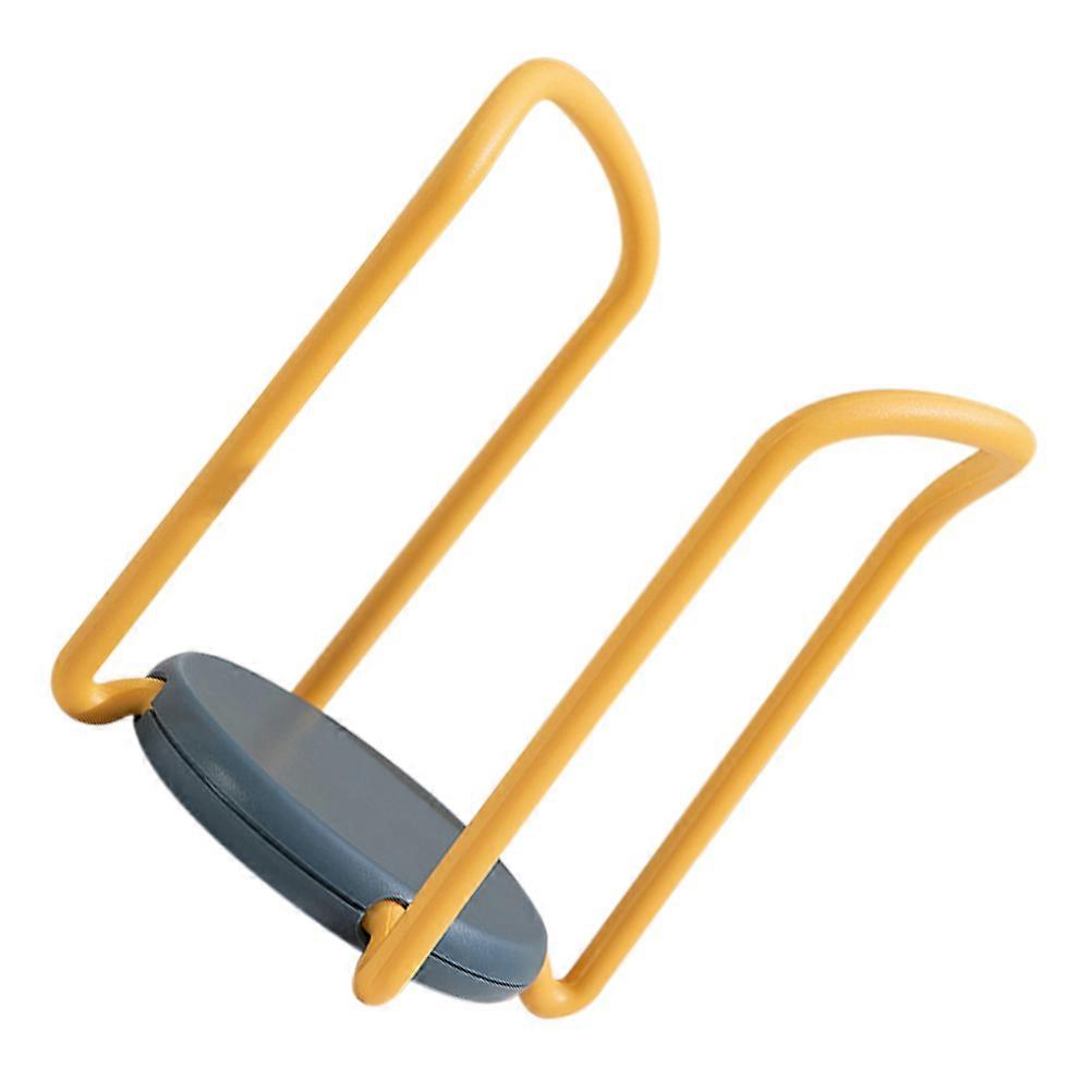 Yellow Kitchen Drain Rack for Bowl Storage 1Pcs Tabletop Plate Holder