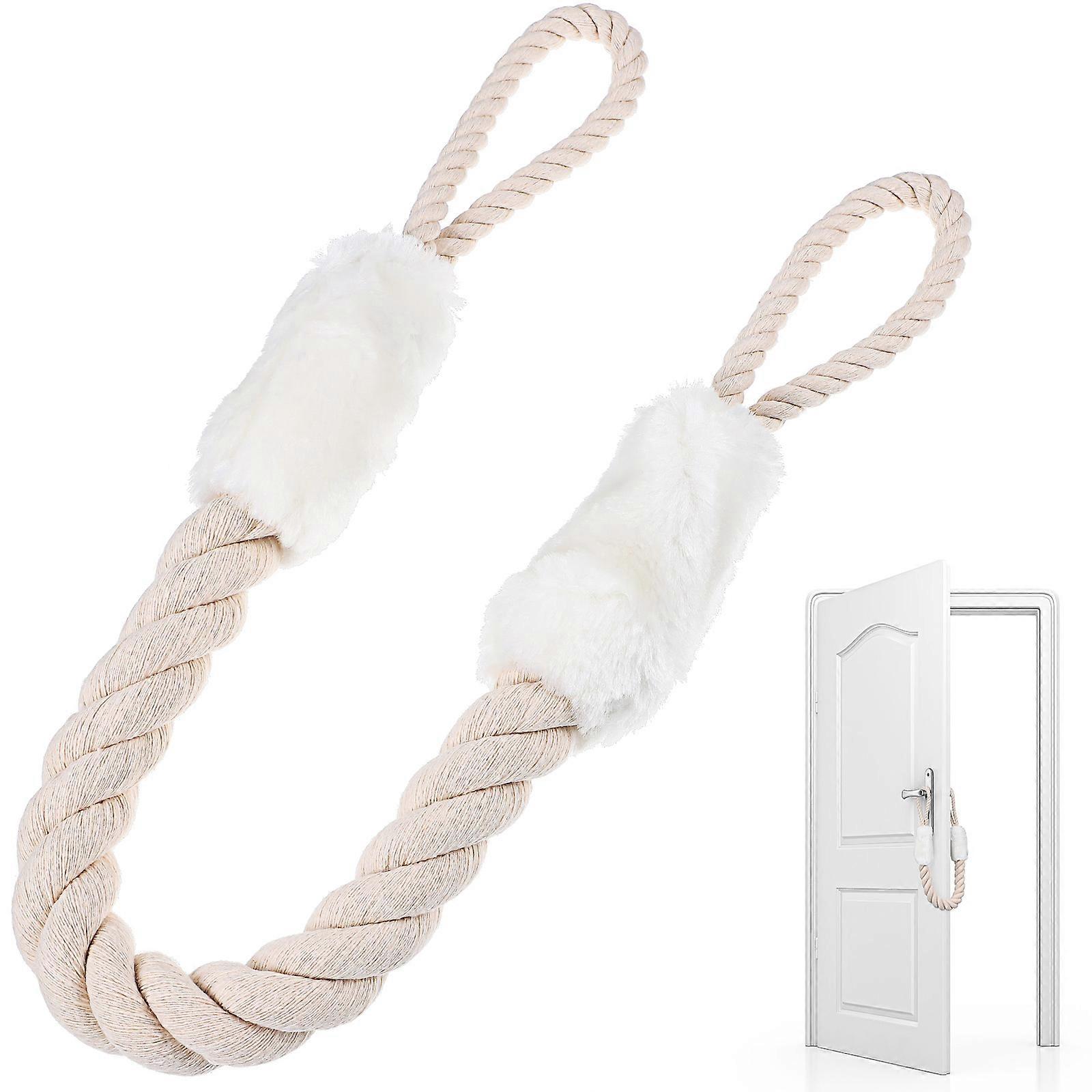Multi Functional Door Strap Latch Door Stopper Rope Finger Pinch Guard 4Pcs