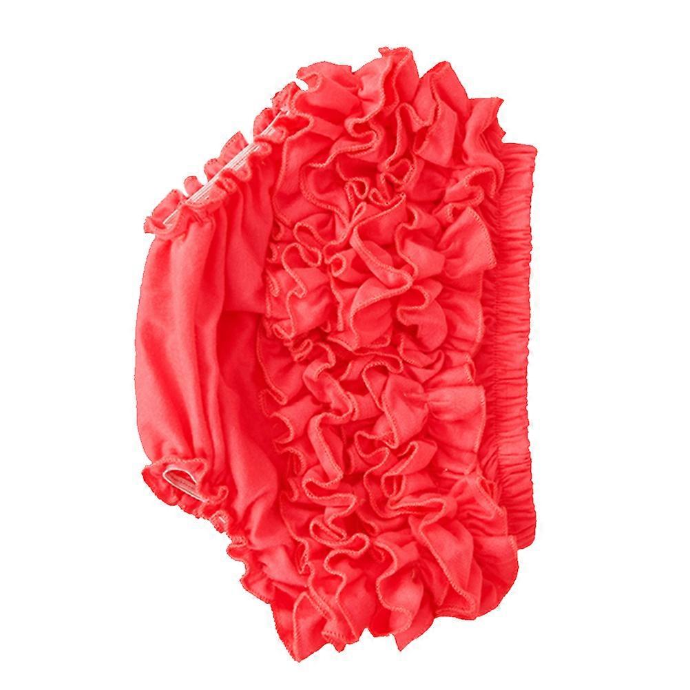 כיסוי חיתול אדום אופנתי לתינוקת עם עיצוב תחרה לליל כל הקדושים - חבילה של 1