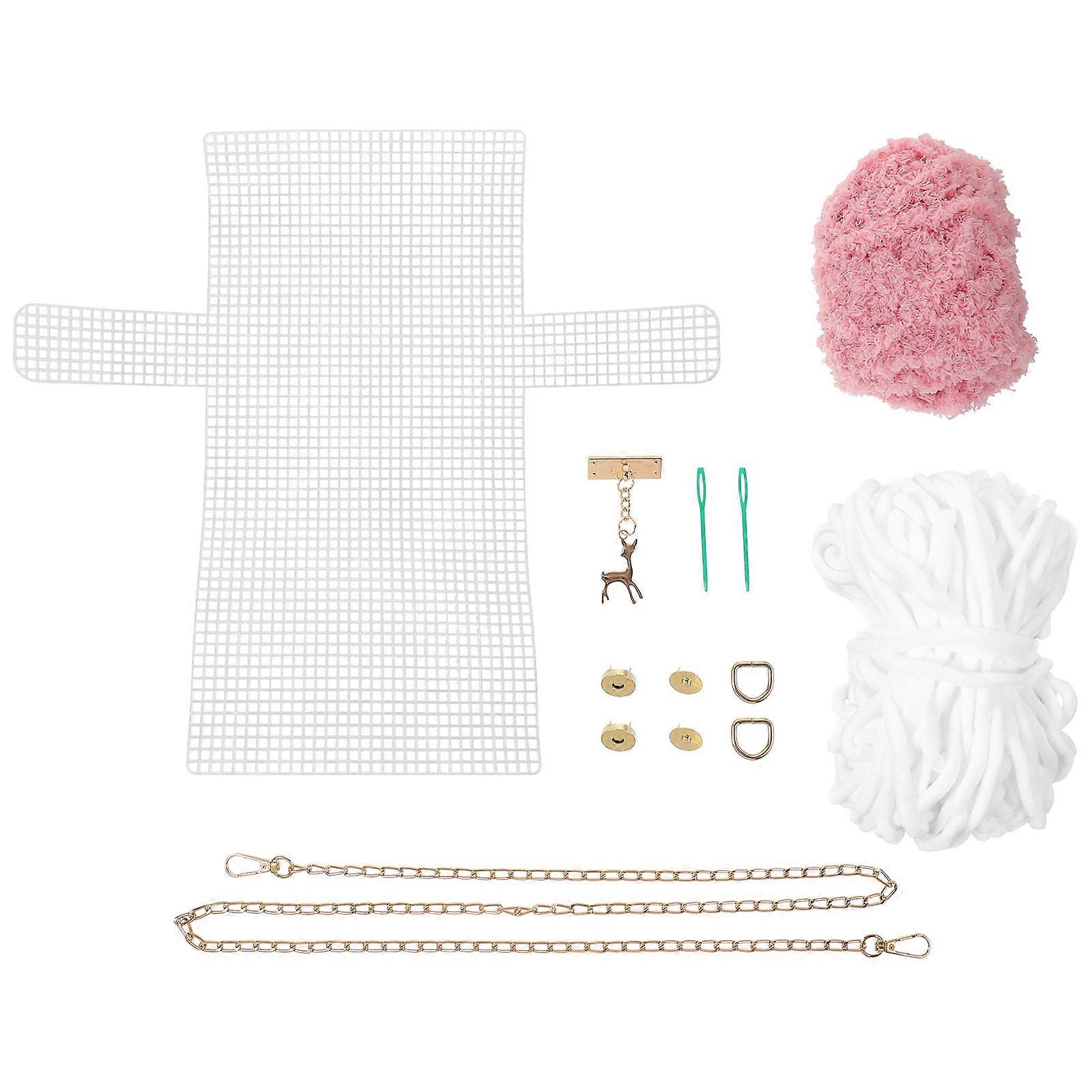 Purse Making Kit for DIY 3Sets Stitch Cross Purse Material Practical Set