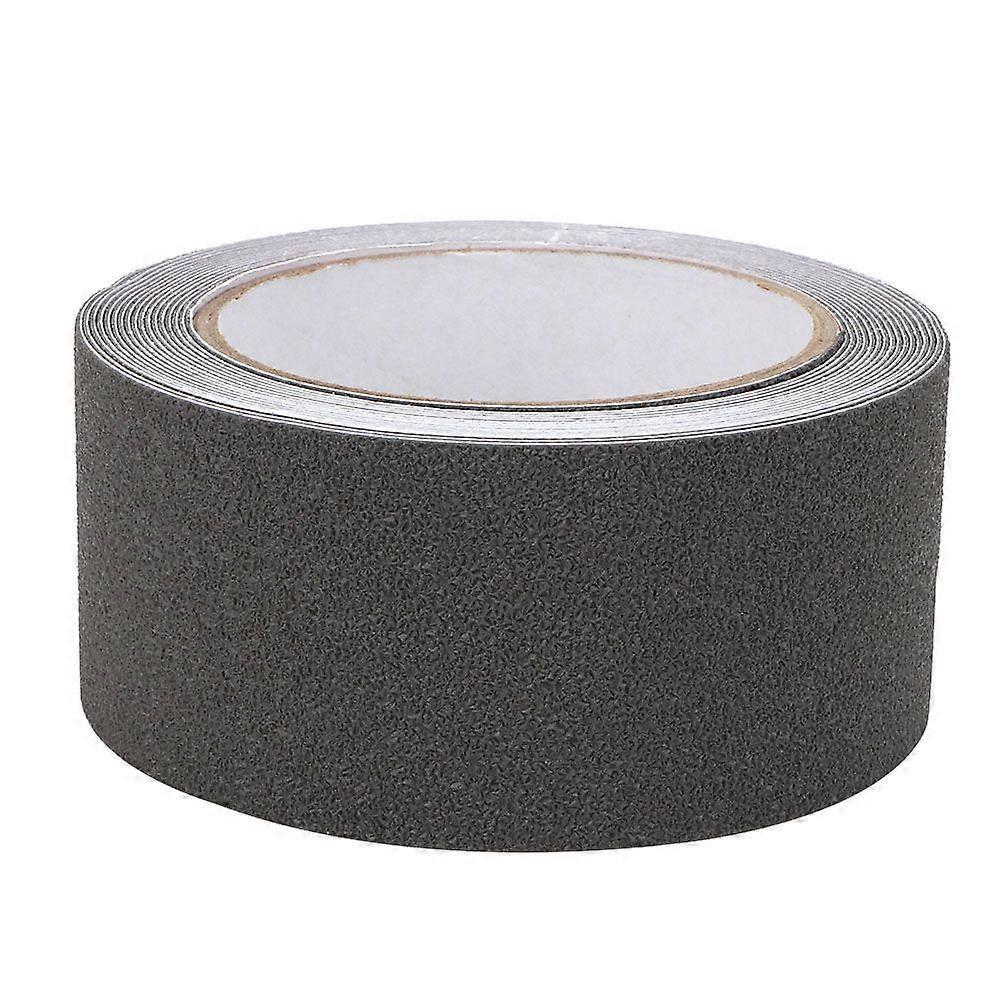 PEVA/PU Rubber Non slip Tape Floor Stair Step Anti Slip Abrasive Safety Strip 5m(Gray)