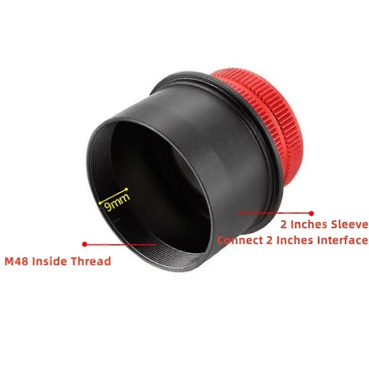  2 Inches to 1.25 Inches Coaxial Quick Locking Interface