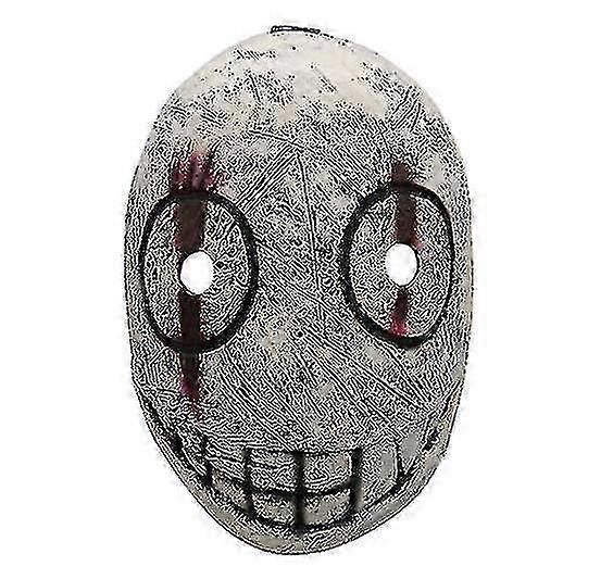 ハロウィーンコスプレマスク、デッドバイデイライトブッチャーマスクホラーコスチュームプレイングプロップブラッドドロップヘッドギア