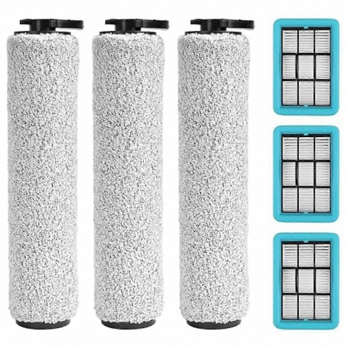 Replacement Brushes and Filters for Hard Floor Vacuum Cleaner Models 3831 HF2 3845 Parts Accessory Kit