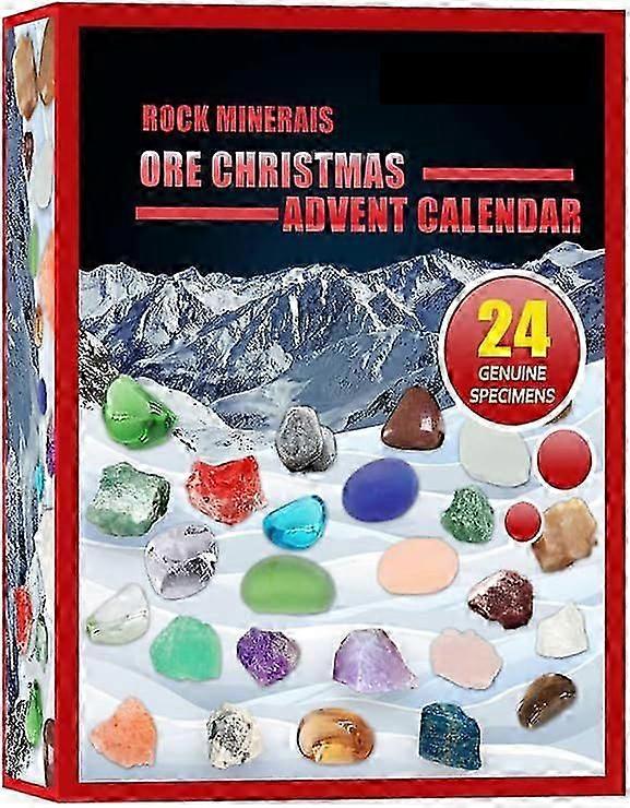 Advent Calendar with 24 Beautiful Keychains and Toys, Gifts, Christmas Trees and Advent
