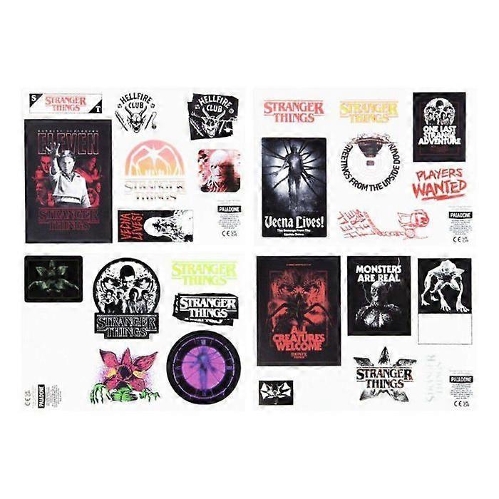 "Schreibwaren-Aufkleber - Stranger Things - Glow in the Dark Stranger Things 5 Aufkleber"