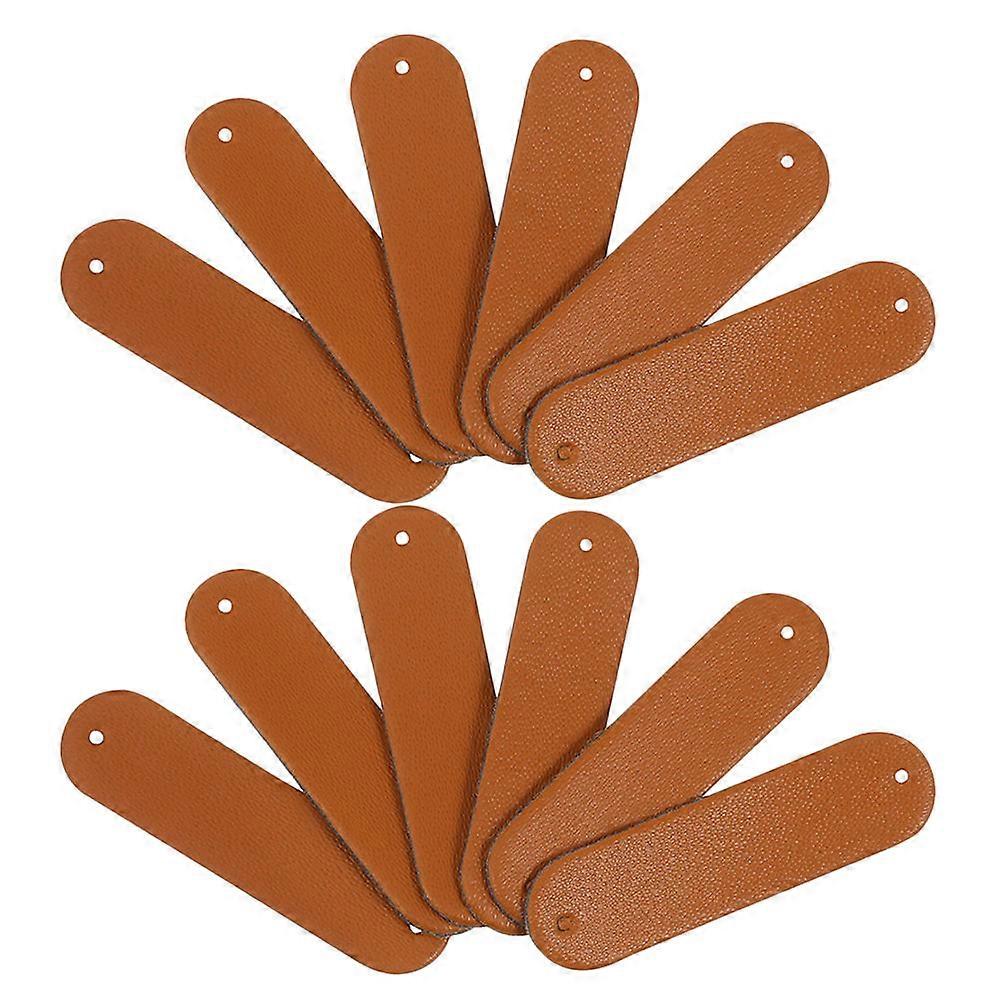 Étiquettes synthétiques faites main pour vêtements avec trous pré-perforés, 1 000 pièces