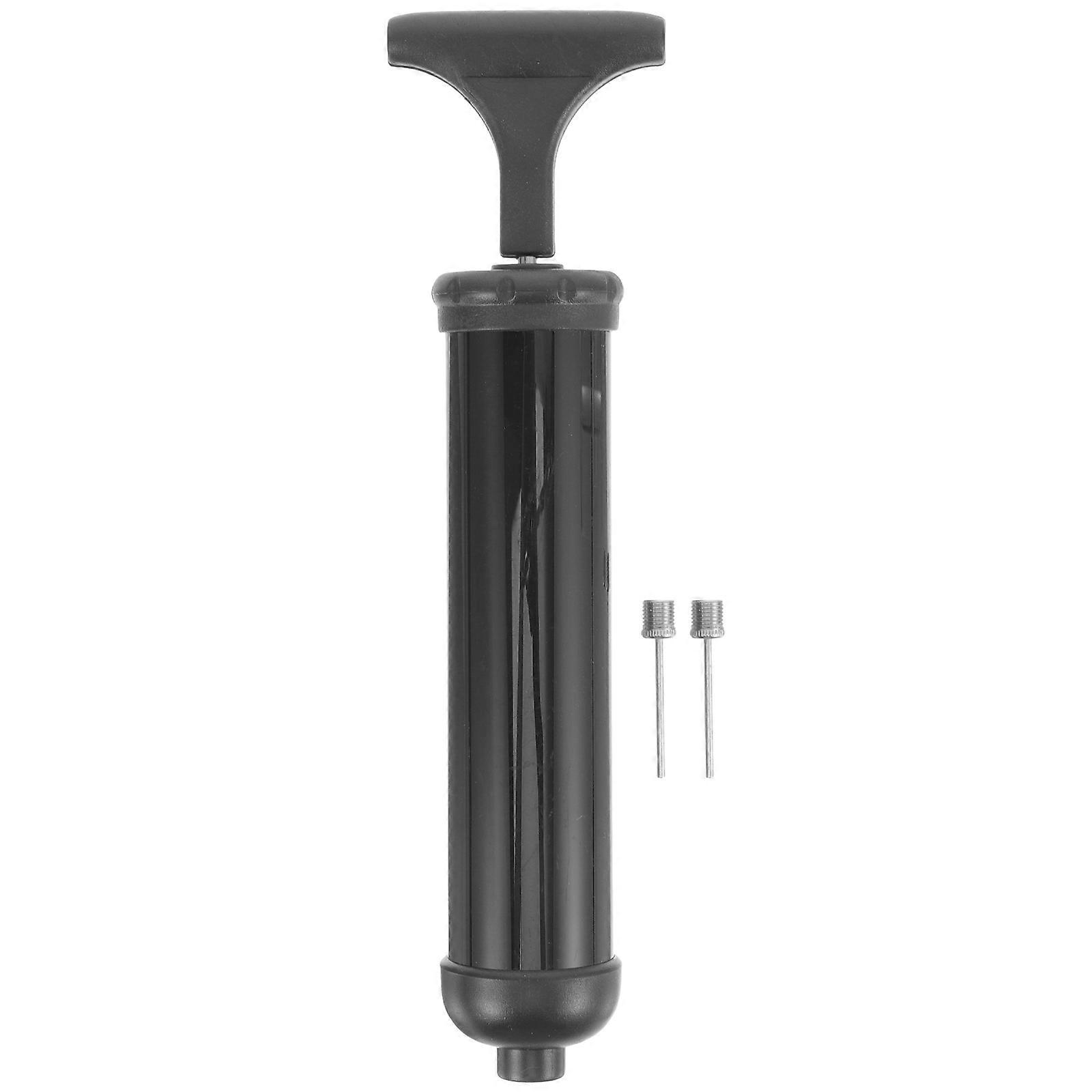 Basketball Inflation Tool And Parties 21x5.5cm Ergonomic Black Inflating Balls 3 Sets