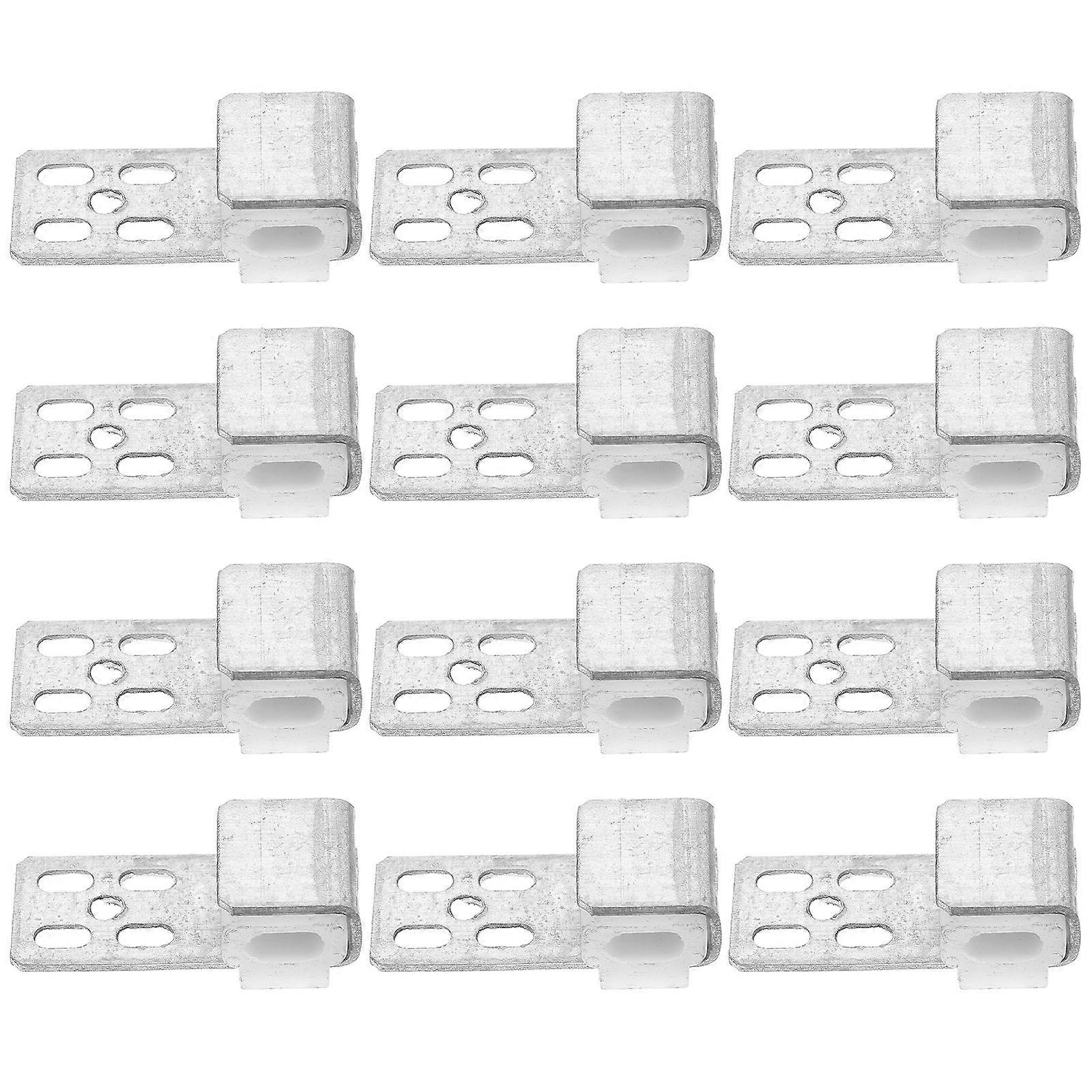 Upholstery Spring Clips for Sofa Bed Support and Repair 36Pcs Silver
